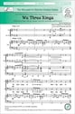 We Three Kings SATB choral sheet music cover